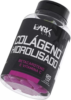 Colágeno Hidrolisado Tipo 1, Peptideos, Vitamina C, Vitamina A, Dark Lab Collagen Peptides, Fortalece Pele Cabelo e Unhas