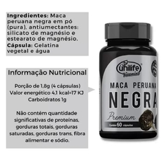 Maca 60mg - 240 Cápsulas, Fórmula Importada - Unilife - comprar online