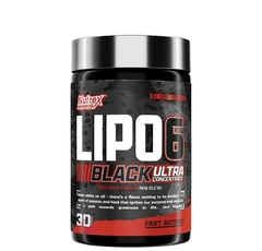 Termo Nutrex Six 6 Black Ultra Concentrado 30 Cáps