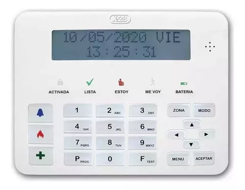 Teclado Alarma X-28 Tlcd-mpxh Lcd Mensajes Hablados