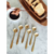 Set X 6 Cucharitas Café Postre Acero Inoxidable Largo Mango - comprar online