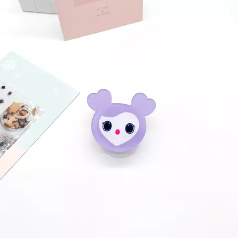 Paquete de 10 Twice Pop Socket Fanmade Lovely Sana Ver. Morado