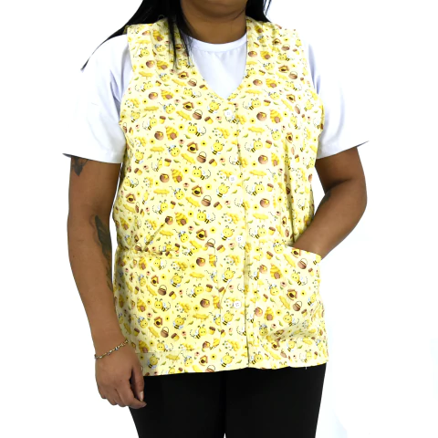 Jaleco Colete Professores Com Estampas