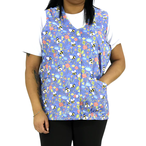 Jaleco Colete Professores Com Estampas - Sublifex Uniformes