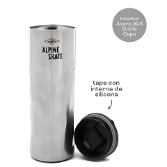 Vaso térmico Alpine Skate 500 ml. antiderrame - comprar online