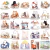 Set x50 Stickers 64 -3 - Artefacto 