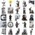 Set x50 Stickers 70 -3 en internet