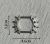 Dije Conector Spike Rectangulo -8 - comprar online