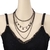 Set Collares Negros Chains and Stars -5 - comprar online