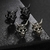 Par de Aros Demon Skull -5 en internet