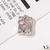 Dije Strass Rosa Cubo -5