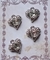 Dije Strass Rosa/Bco Corazon -5