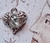 Imagen de Dije Strass Rosa/Bco Corazon -5