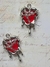 Dije Strass Corazon Derretido -5 - tienda online