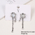 Par de Aros Corazon y Destello - 5 - comprar online