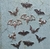 Set dijes Bats x6 pares -3 - tienda online