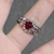 Set Anillos x8 Red -5