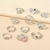Set Anillos x11 Pink -5 - Artefacto 