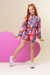 Conjunto Bomber Flores