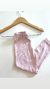 Legging Estampada Rosa Poá Ciza