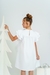 Vestido Flu Flu Branco - LALABEE - moda infantil divertida