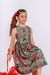 VESTIDO LIZ VERDE CEREJA - LALABEE - moda infantil divertida
