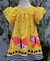 Vestido Flu Flu Borboleta Amarelo - comprar online