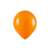 Balão Redondo - Laranja 9 pol Pc 50un )