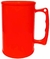 Caneca De Chopp Acrílica 350 ml- Vermelha