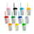 Copo Spin Play Incolor com Tampa BRANCA 350ml