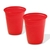 Copo Descartavel 200ml - pt c/50 - VERMELHO