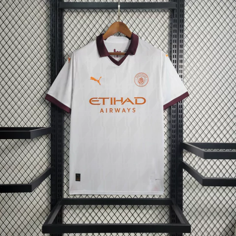 Camisa Manchester City II 23/24 Puma Masculina - Branca