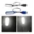 Usb portátil mini luz de leitura lâmpada de mesa flexível 6led na internet