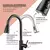 TORNEIRA GOURMET MONOCOMANDO PREMIUM COM EXTENSOR PRETA - ISTEC