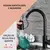TORNEIRA GOURMET MONOCOMANDO PREMIUM COM EXTENSOR PRETA