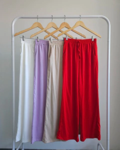 pantalon de lino con elastico en internet