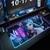 League of Legends - Mouse Pad da Jinx bordado com LED! - Wild Rift