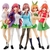 A Quintessential Quíntuplos Figura Anime, Nakano Ichika, Nino Itsuki, Uniforme Escolar, Modelo Estático de Coleção, Brinquedos Bonecas PVC, 18cm - comprar online