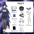 Genshin Impact- Clorinde Cosplay- (Full set sem a peruca) - comprar online