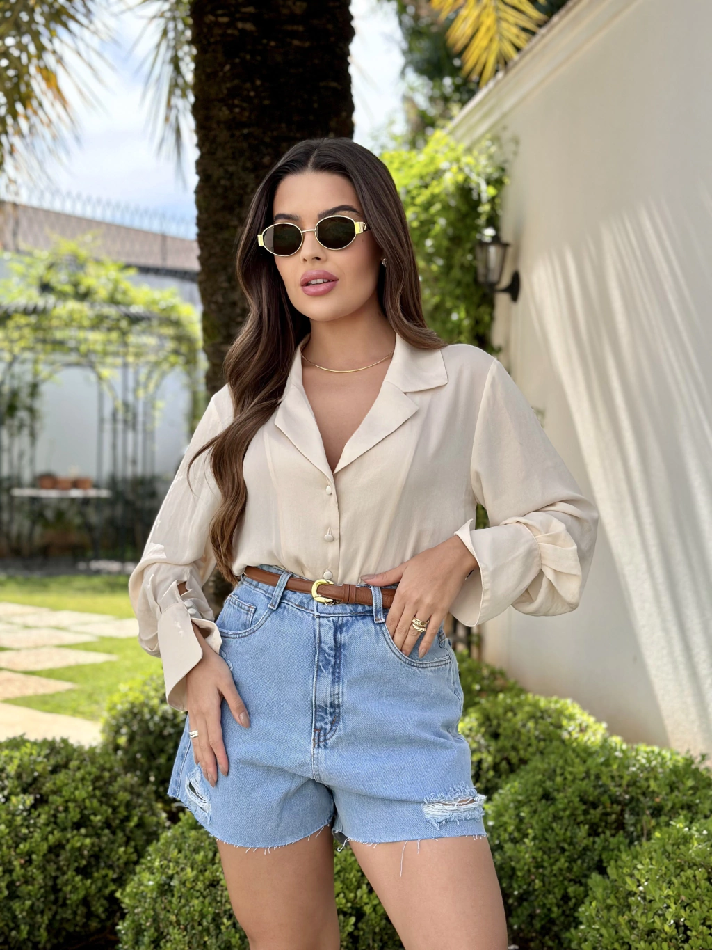 Body Camisa Fabíola