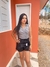 Blusa em Tricô | Cinza - comprar online