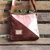 Cartera de Cuero Tricolor