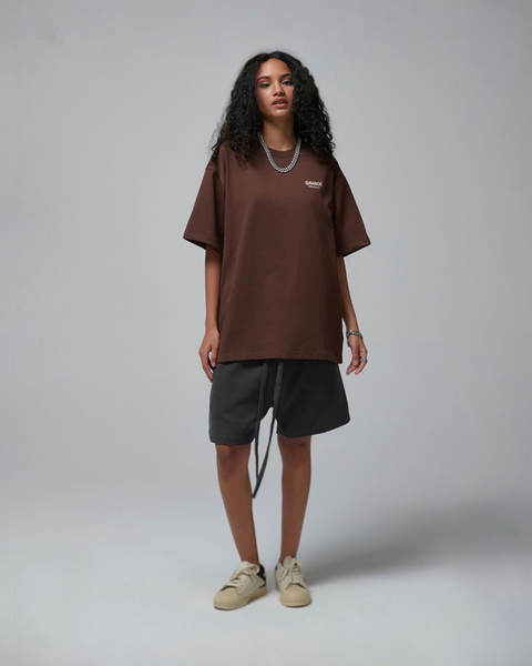 Camiseta Oversized 'Savage Autumn Brown' 275g - comprar online