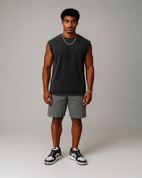Regata Muscletee 'Nonchalant Stone Washed' 225g - comprar online