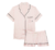 Satin Short Pajama Set Pink Iconic