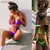 Para praia 2023 novo biquíni micro maiô feminino mini sexy bandagem conjunto d - isaac top