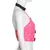 Hirigin couro do plutônio fivela sexy topo de colheita feminino club wear rave