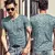 primavera dos homens de manga longa t-shirts com decote em v preto t camisa - loja online