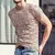 primavera dos homens de manga longa t-shirts com decote em v preto t camisa na internet