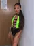 Imagem do Hirigin couro do plutônio fivela sexy topo de colheita feminino club wear rave